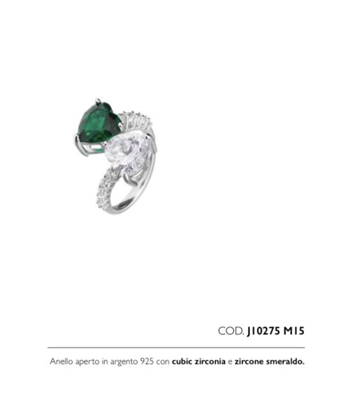 Anello Sovrani Donna in Argento J10275M15 - J10275M15